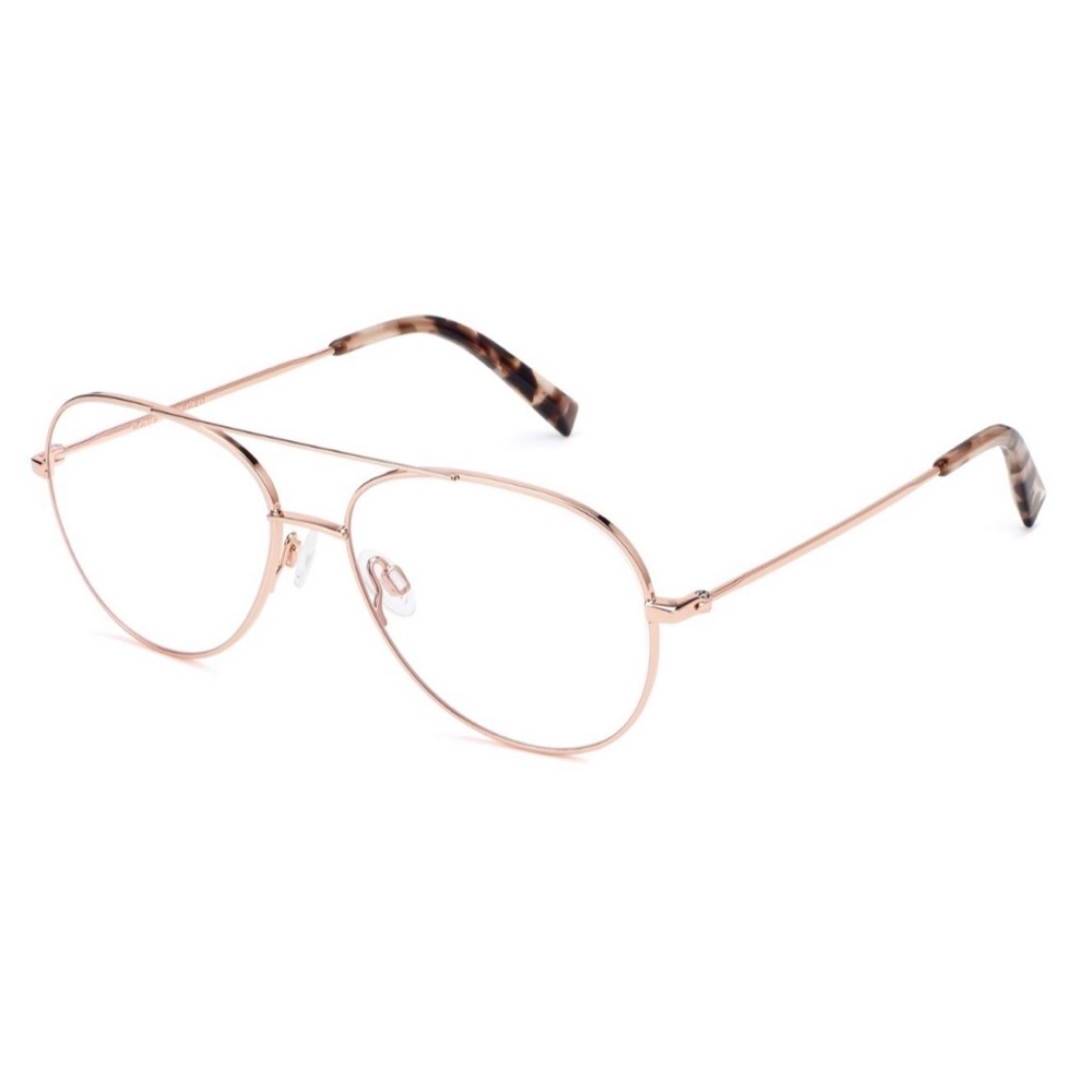 Warby Parker Rose Gold York Frames - Picture 2 of 4
